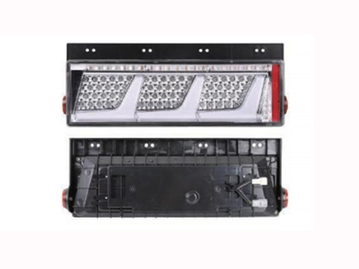 三联七字型白罩后尾灯(流光型、跑马荧光型) 